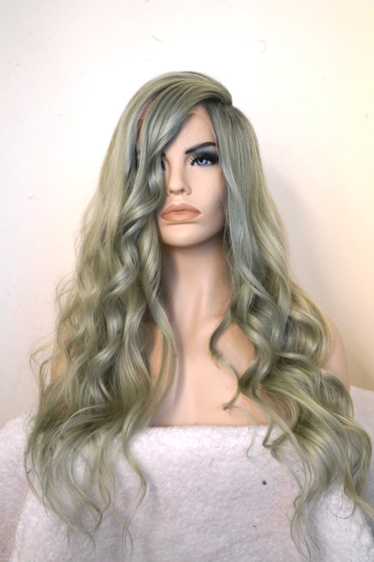 Mint Lace Front Wig